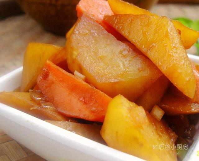 萝卜炖土豆