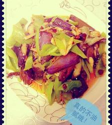 不油腻的茄子青椒哦