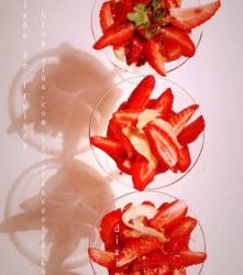 糖渍草莓沙拉