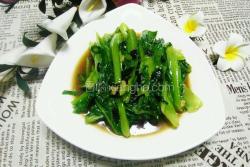 豆豉油麦菜