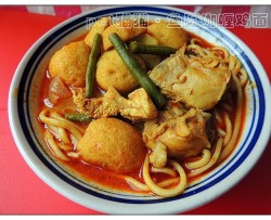 鱼圆咖喱鸡面·Fish Ball Chicken Curry Mee