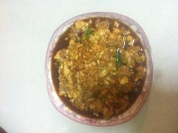 肉末豆腐