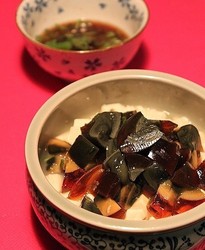 皮蛋豆腐