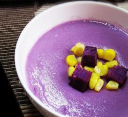 健康简单又美味的紫薯羹