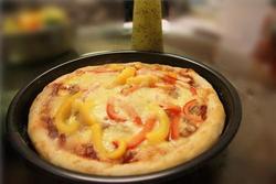 自家制pizza