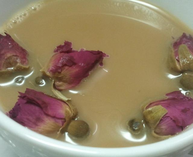 玫瑰奶茶