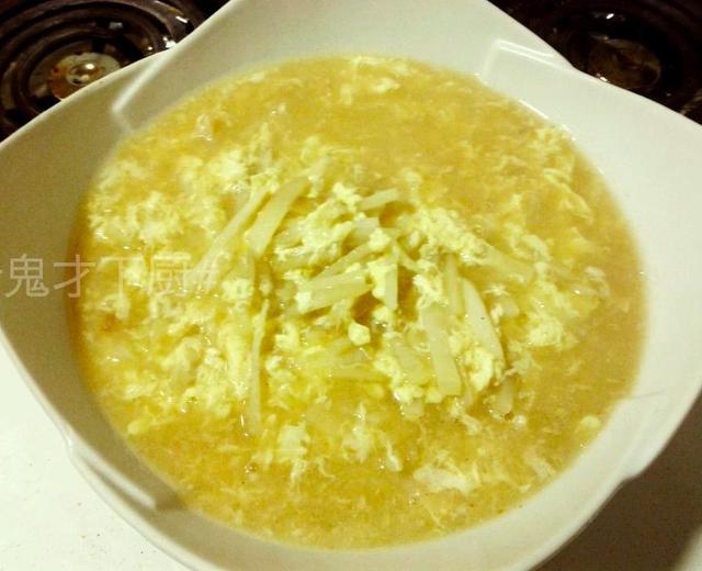 土豆丝蛋汤