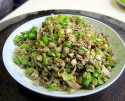 白豆角肉泥