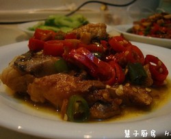红烧鱼块