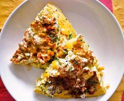 甜玉米菲达芝士tortilla
