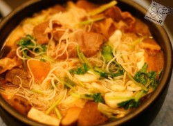 豆腐香菇肥牛米线
