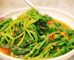 凉拌菠菜