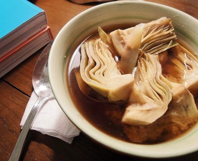 日式朝鲜蓟味增汤