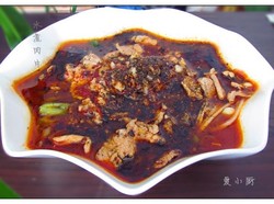 绝对够味的——水煮肉片