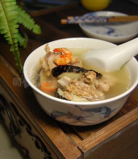 鸭肉鲍鱼干汤