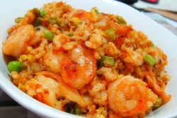 泡菜虾仁炒饭