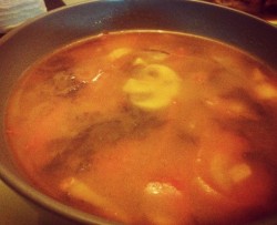 番茄蘑菇紫菜汤