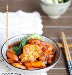韩式海鲜炒年糕 --幸福温暖的美食