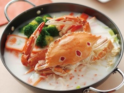 奶香螃蟹锅