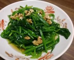 凉拌菠菜