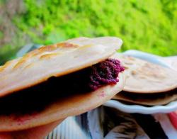 紫薯椰香饼
