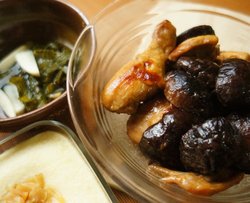 蠔油冬菇燜雞