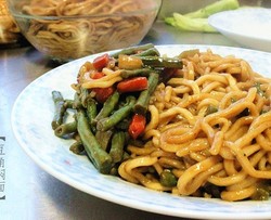 豆角焖面