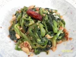 凉拌菠菜