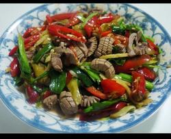 爆炒腰花