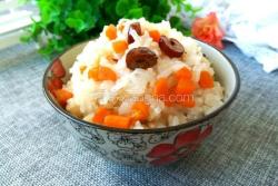 胡萝卜糯米饭