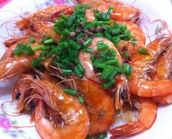 酱油烹海虾