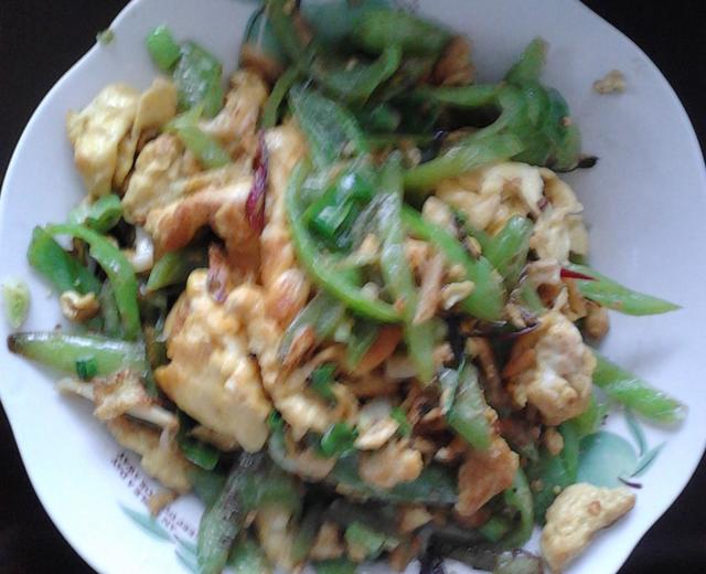 青椒炒鸡蛋