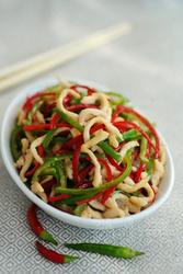 双椒鸡丝