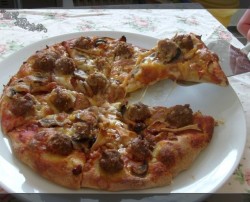 BBQ-Pizza
