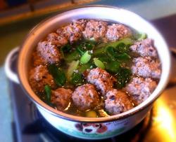 香菇肉丸瓢儿白汤