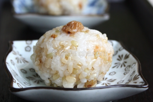 糙米饭团