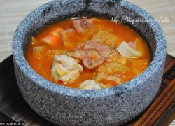 石锅鱼丸泡菜汤