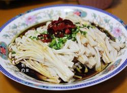 浇汁金针菇