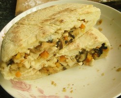 香菇豆腐饼