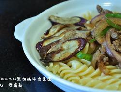 黑椒牛肉意面