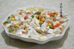 五彩豆腐羹