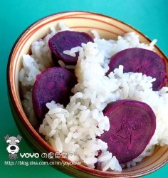 紫地瓜饭