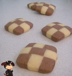 拼色饼干