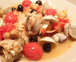 小黄鱼蛤蜊橄榄番茄汤