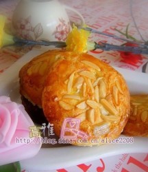 杏仁芝麻酥饼