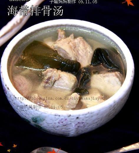 海带排骨汤