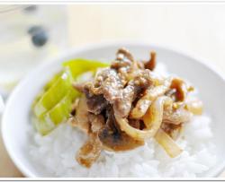 韩式杂菇牛肉丝