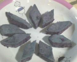 微波炉紫薯蛋糕