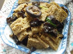 香辣烤麸