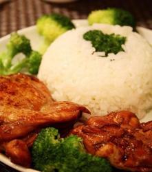 照烧鸡腿饭